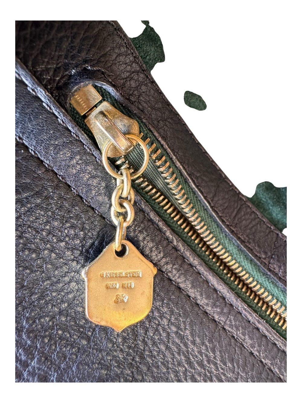 Barry Kieselstein-Cord Vinatge Woven Leather Frog Ladybug Shoulder Bag Italy - Picture 10 of 15